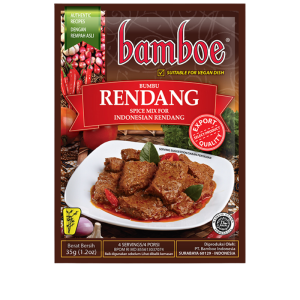 Bamboe Bumbu Rendang 35g Indonesian Seasoning Paste