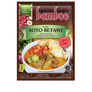 Bamboe Soto Betawi Indonesian Instant Spice Paste 60g